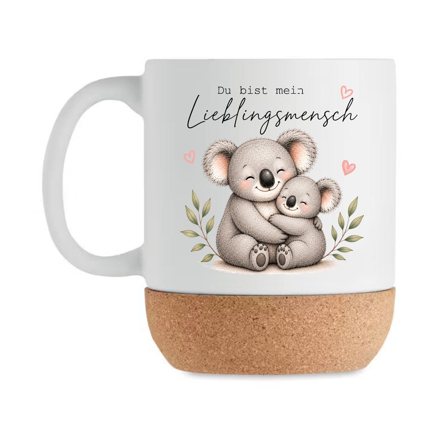Du bist mein Lieblingsmensch - Koala Tasse mit Korkboden
