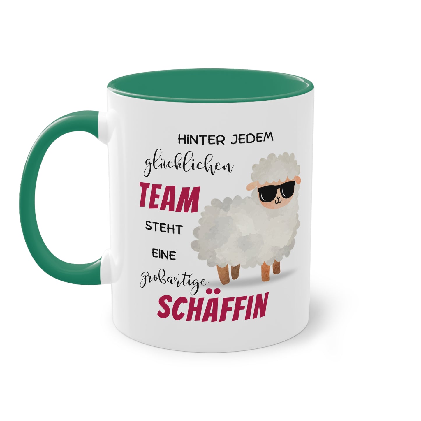 Hinter jedem glücklichen TEAM steht ein großartiger SCHÄFFIN