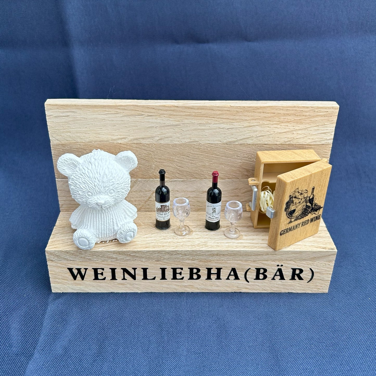 Dekoaufsteller „Weinliebha(bär)“