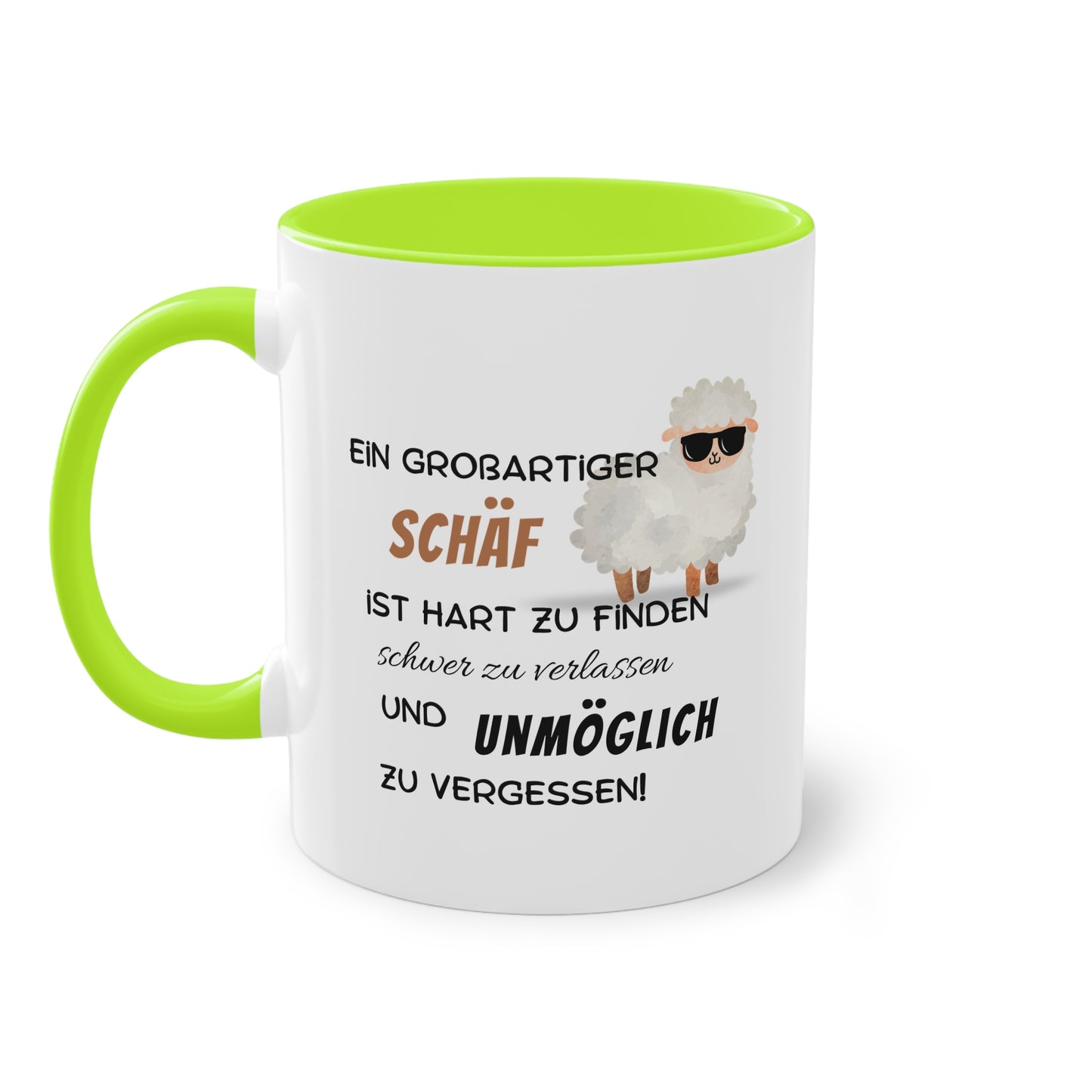 Ein großartiger Schäf ist hart zu finden, schwer zu verlassen und unmöglich zu vergessen!