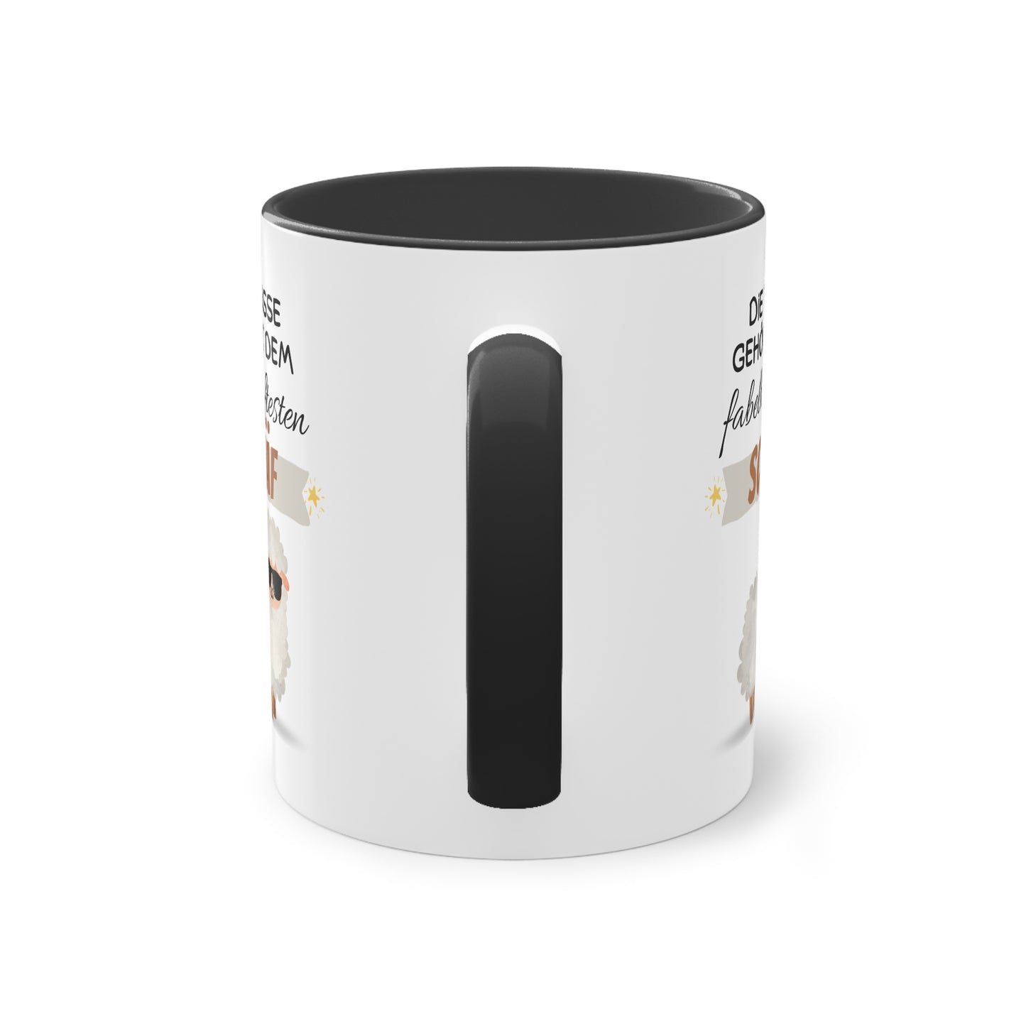 Die Tasse gehört dem fabelhaftesten Schäf