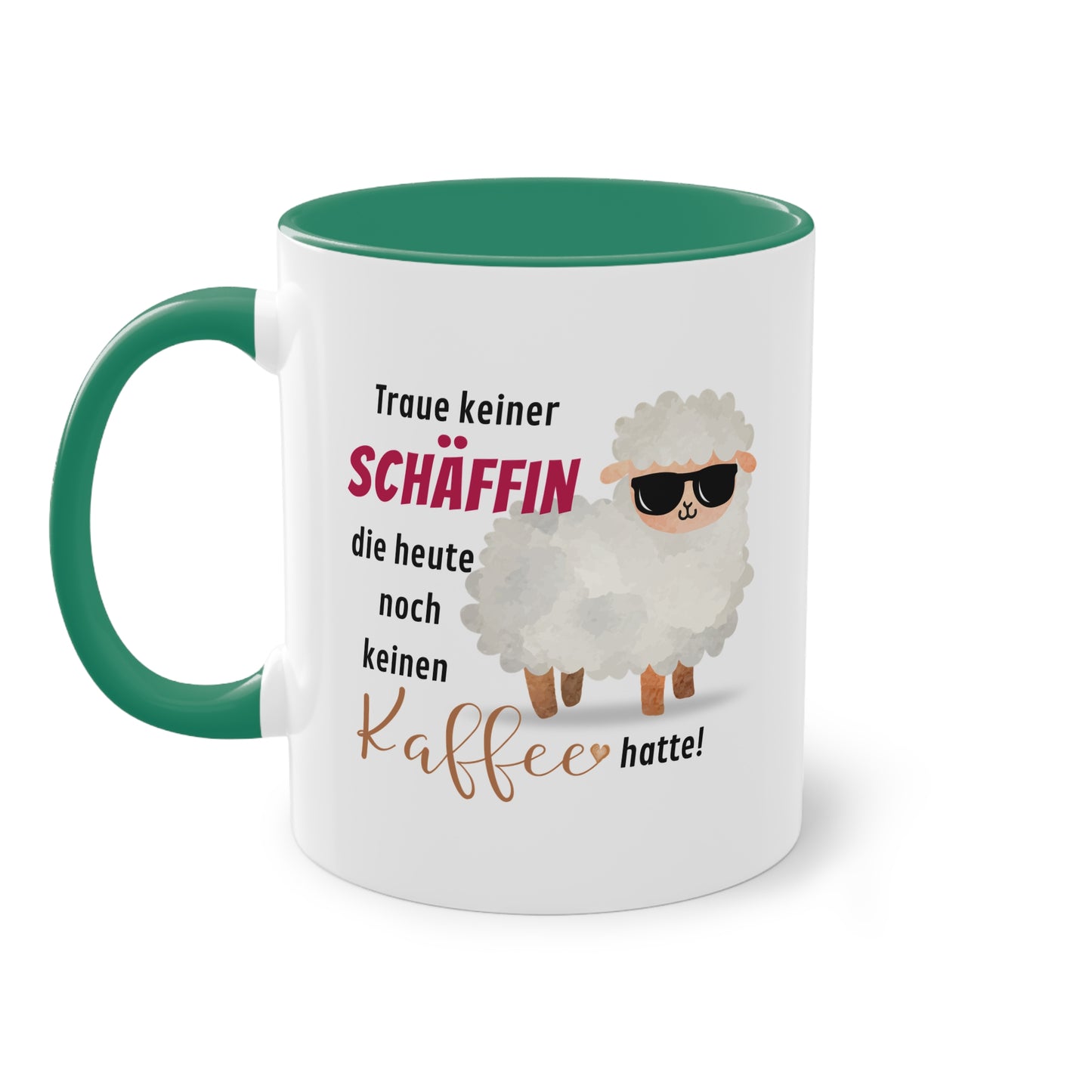 Traue keiner Schäffin die heute noch keinen Kaffee hatte!