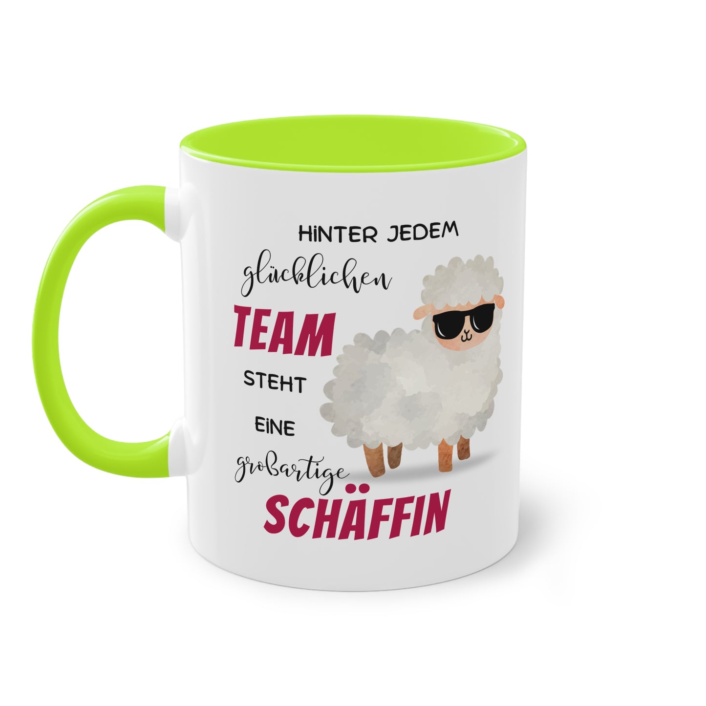 Hinter jedem glücklichen TEAM steht ein großartiger SCHÄFFIN