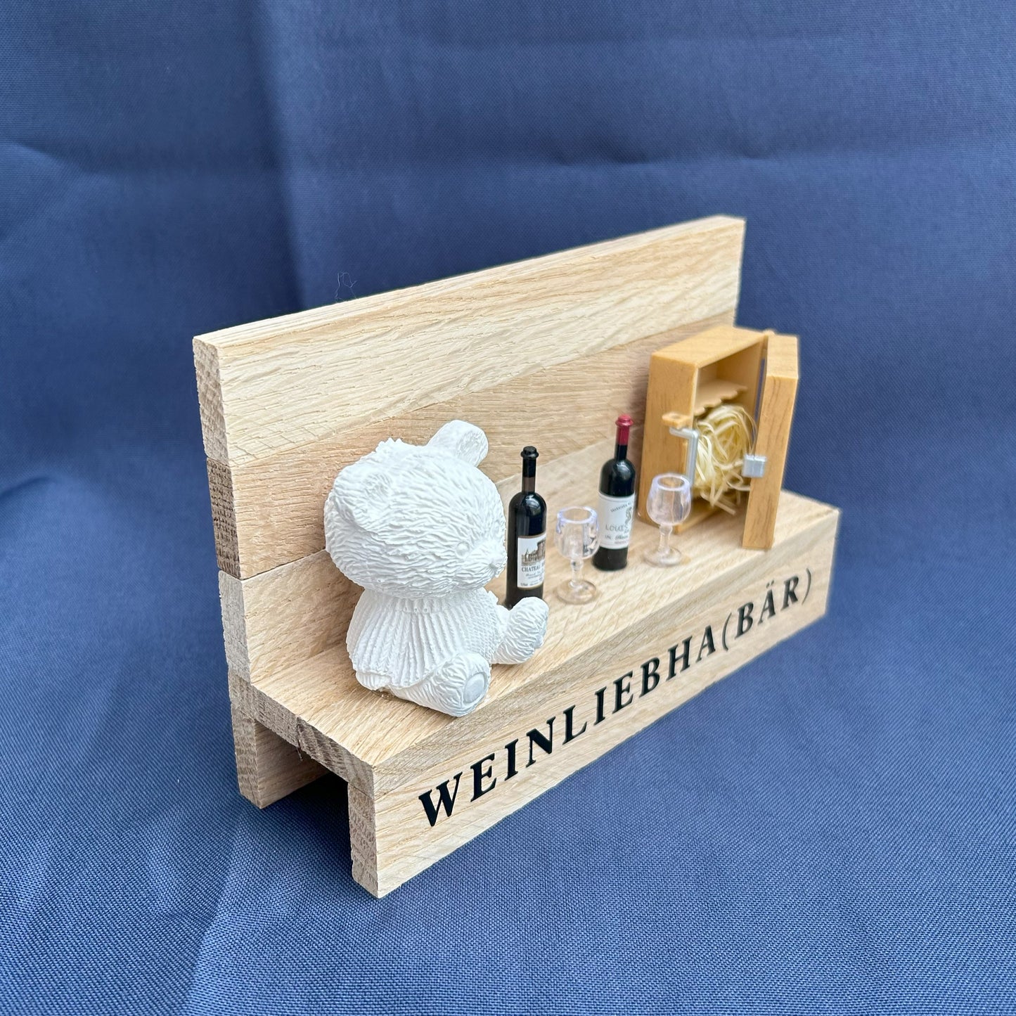 Dekoaufsteller „Weinliebha(bär)“