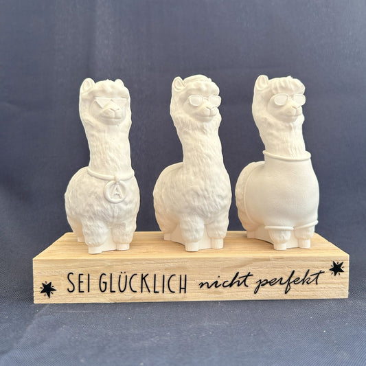 Alpaka - Sei glücklich – nicht perfekt