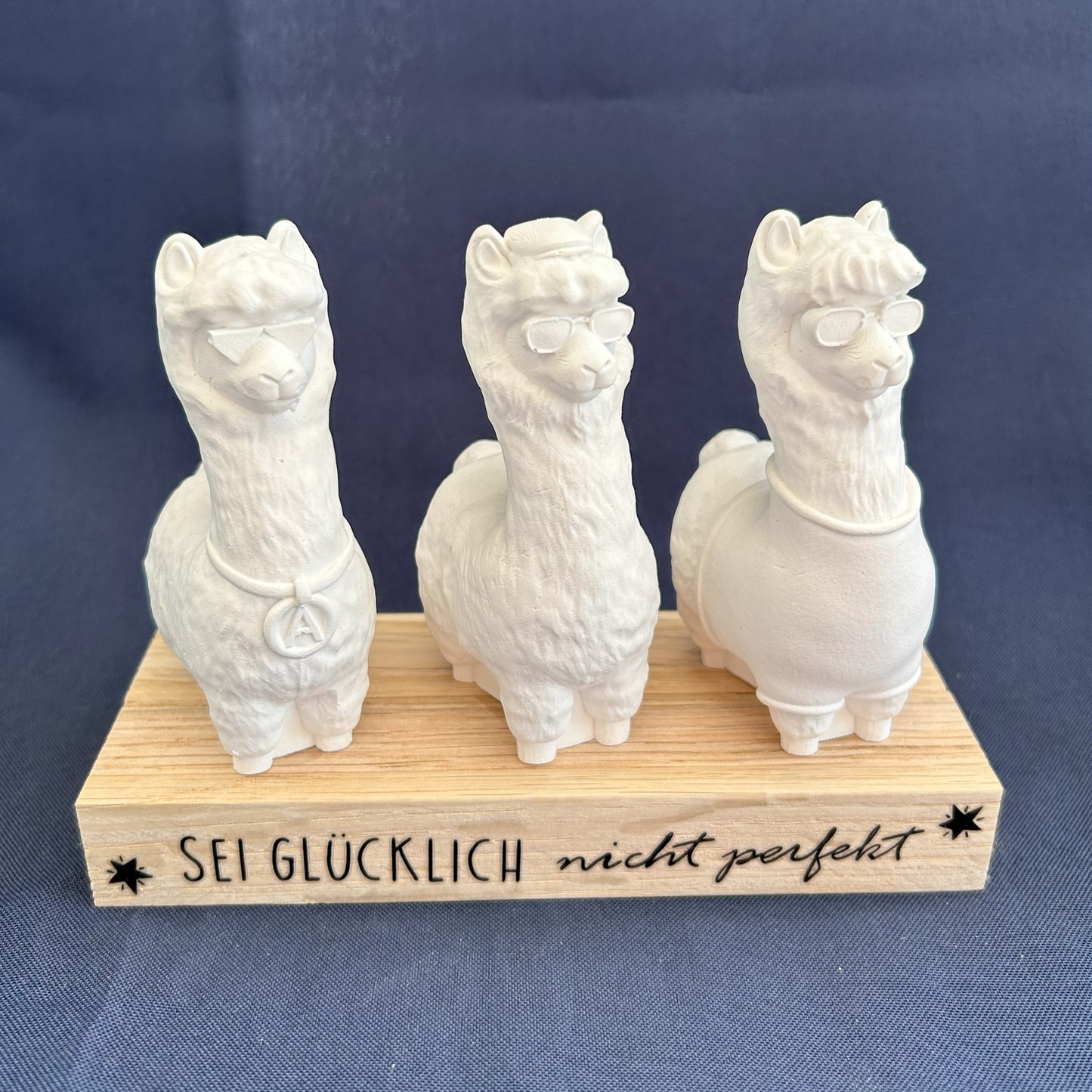 Alpaka - Sei glücklich – nicht perfekt