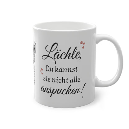 Lustige Spruch Tasse mit Alpaka Design für Freunde