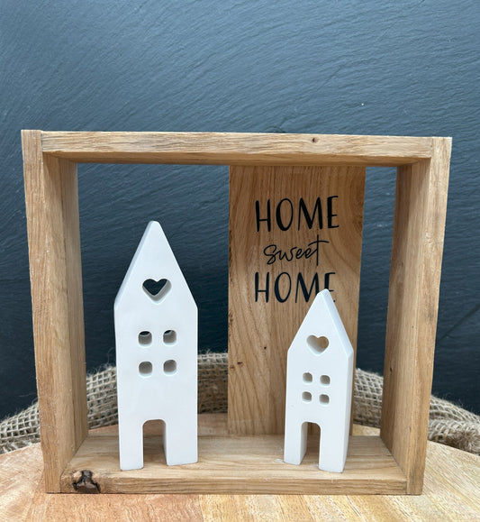 Wand- & Tischdeko „Home Sweet Home“