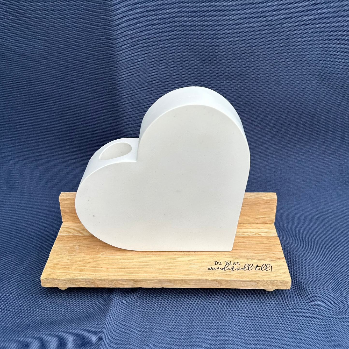 Herz-Vase „Du bist wundervoll toll!“