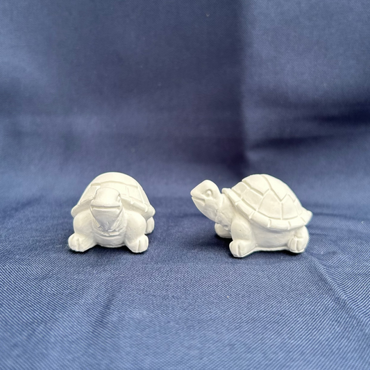 Mini-Schildkröten-Set aus Keramik