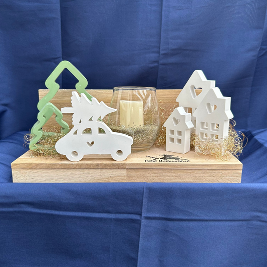 „Ho ho ho – Frohe Weihnachten“  - Weihnachtsdeko