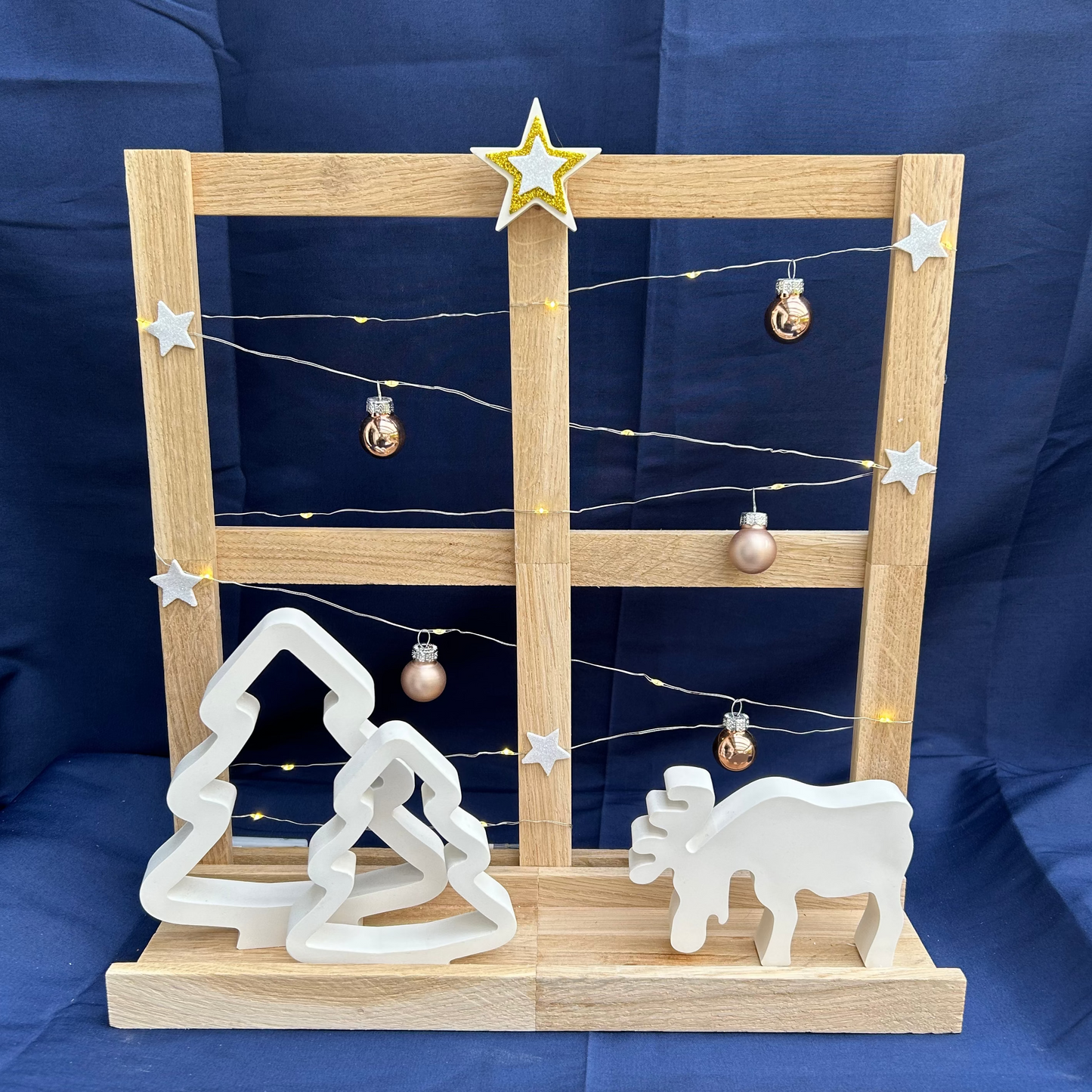 Winterliche Fensterfreude - Weihnachtsdeko