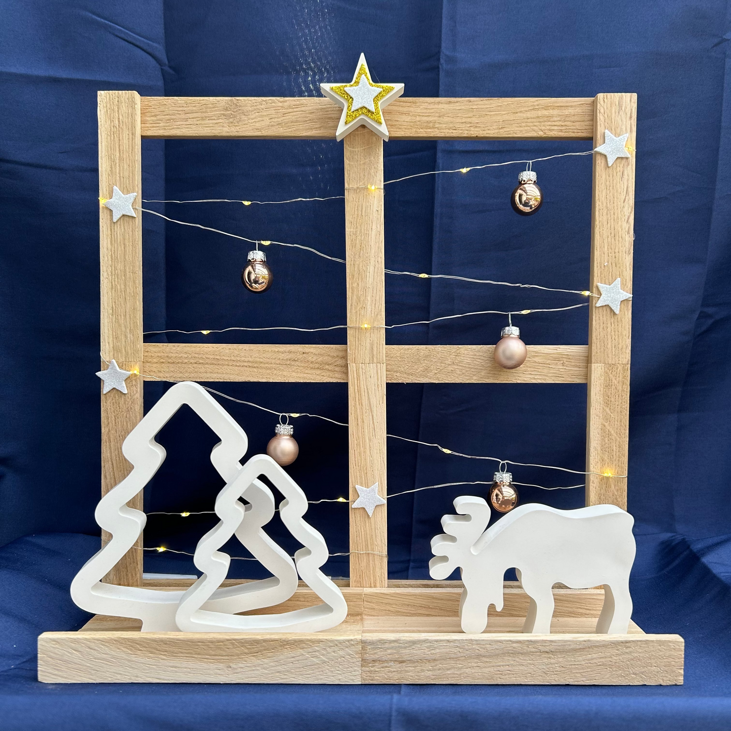 Winterliche Fensterfreude - Weihnachtsdeko