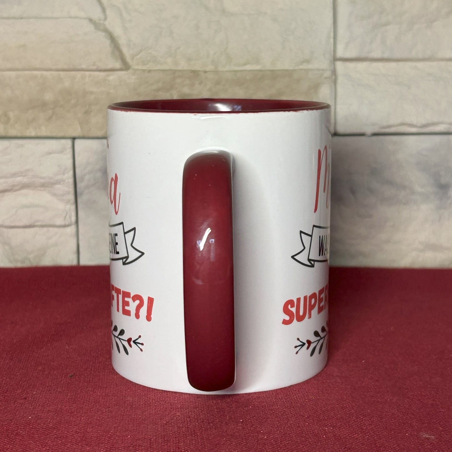 Tasse „Ich bin Mama – Was sind deine Superkräfte?!“