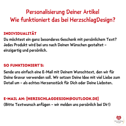 Schiefer Untersetzer Hochzeit „Just Married“ – personalisiert mit Namen & Datum