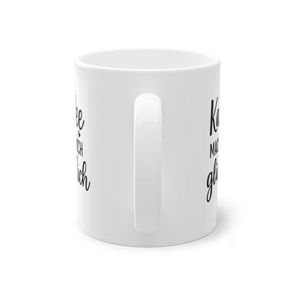 Kaffeeliebhaber Tasse mit niedlichem Tier Design