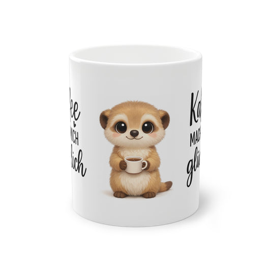 Süße Kaffee Tasse für Geschenk mit lustigem Spruch