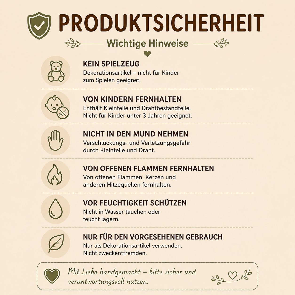 Alles Wichtige zum Thema Produktsicherheit