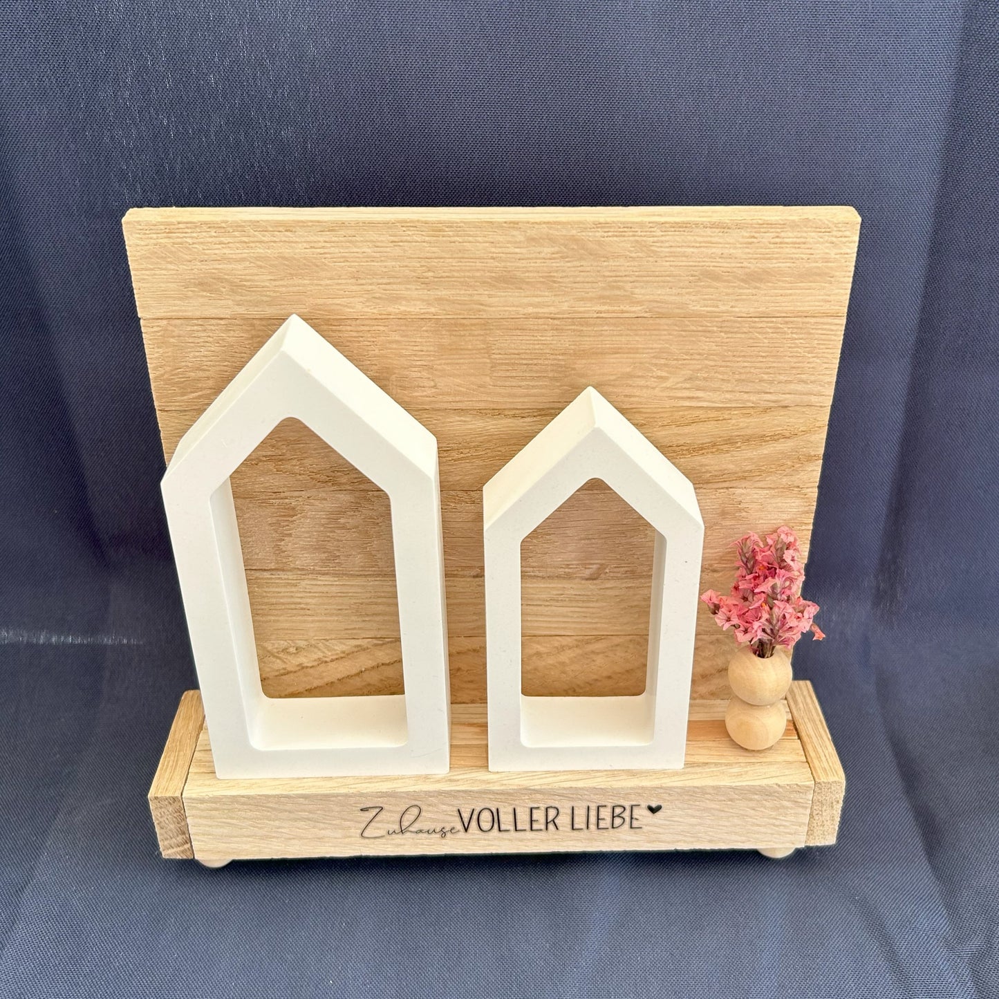 Holzrahmen -  „Zuhause voller Liebe“