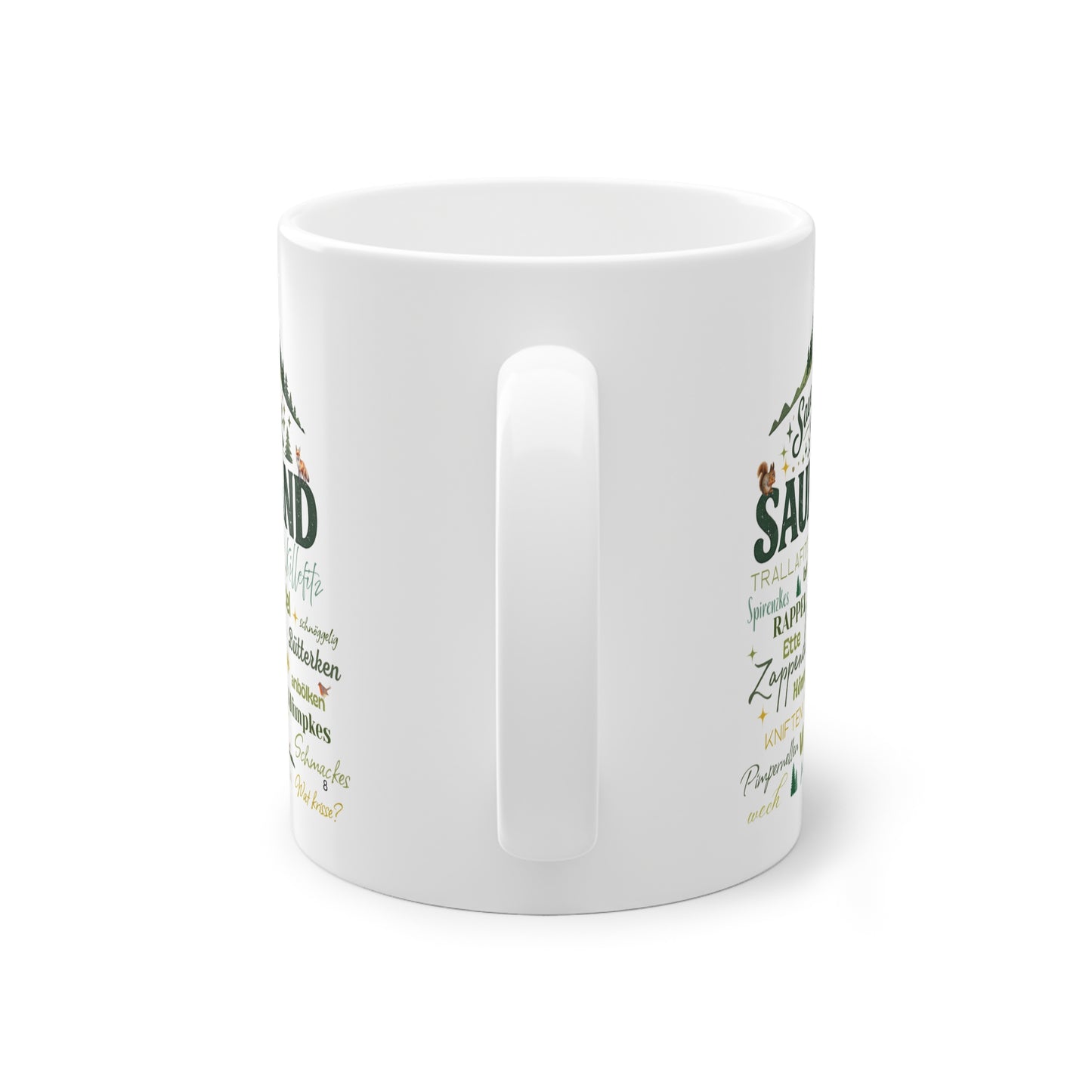 Sauerland Tasse – Lustige Dialekt Kaffeetasse Sauerländer Wörter Geschenk