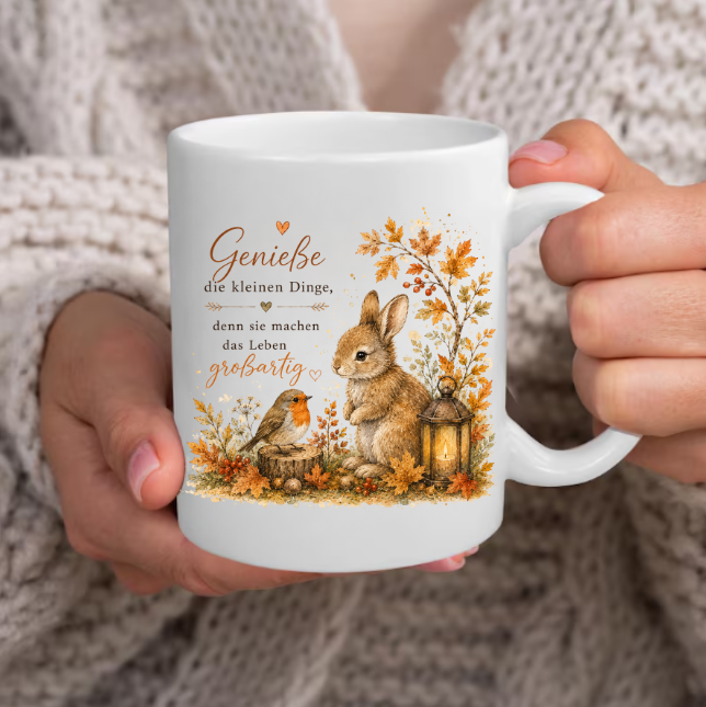 Eulen Tasse Herbst | Gemütliche Kaffee Tasse mit Spruch & Eulenmotiv (Kopie)