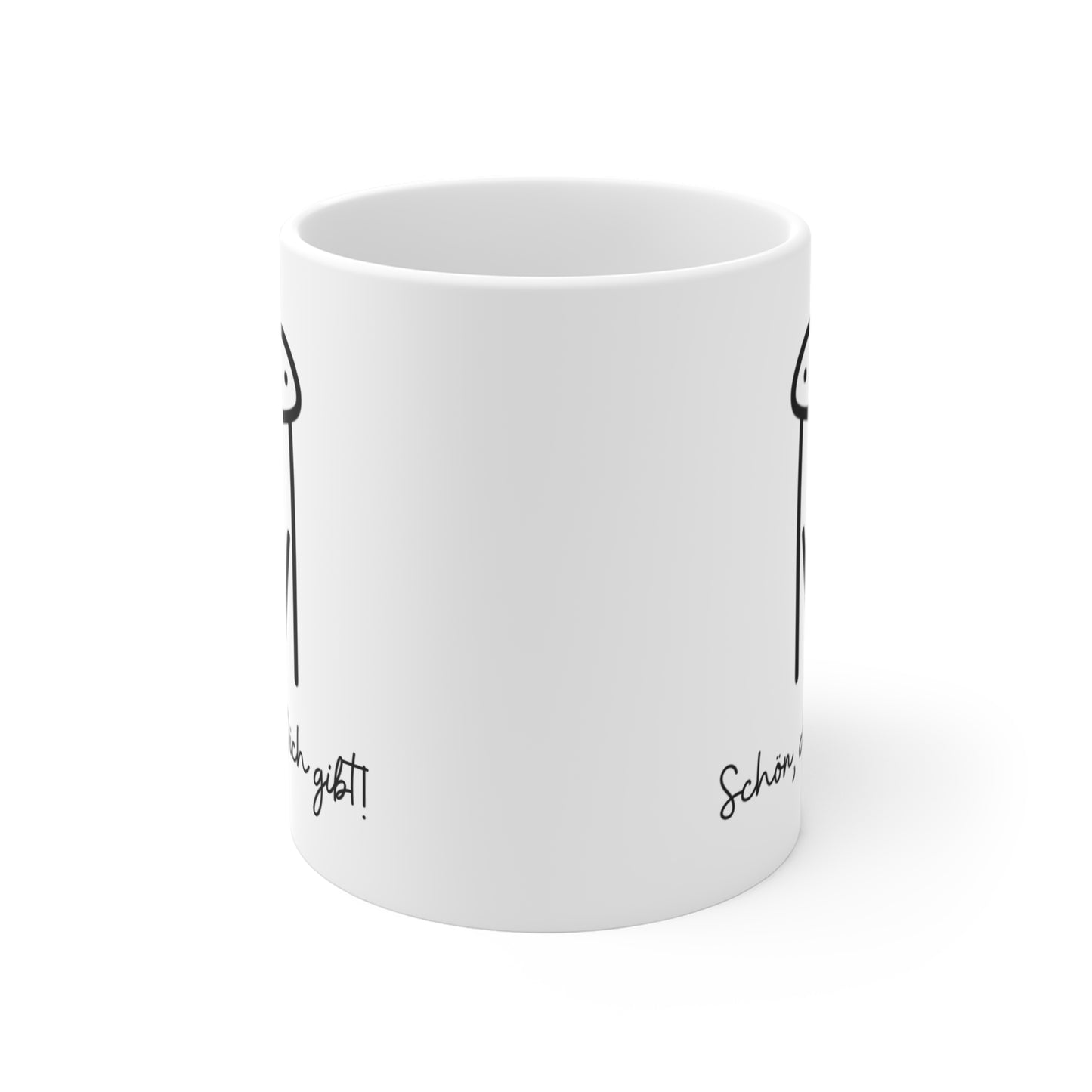 Tasse „Schön, dass es Dich gibt!“ – Liebevolle Geschenkidee für Lieblingsmenschen
