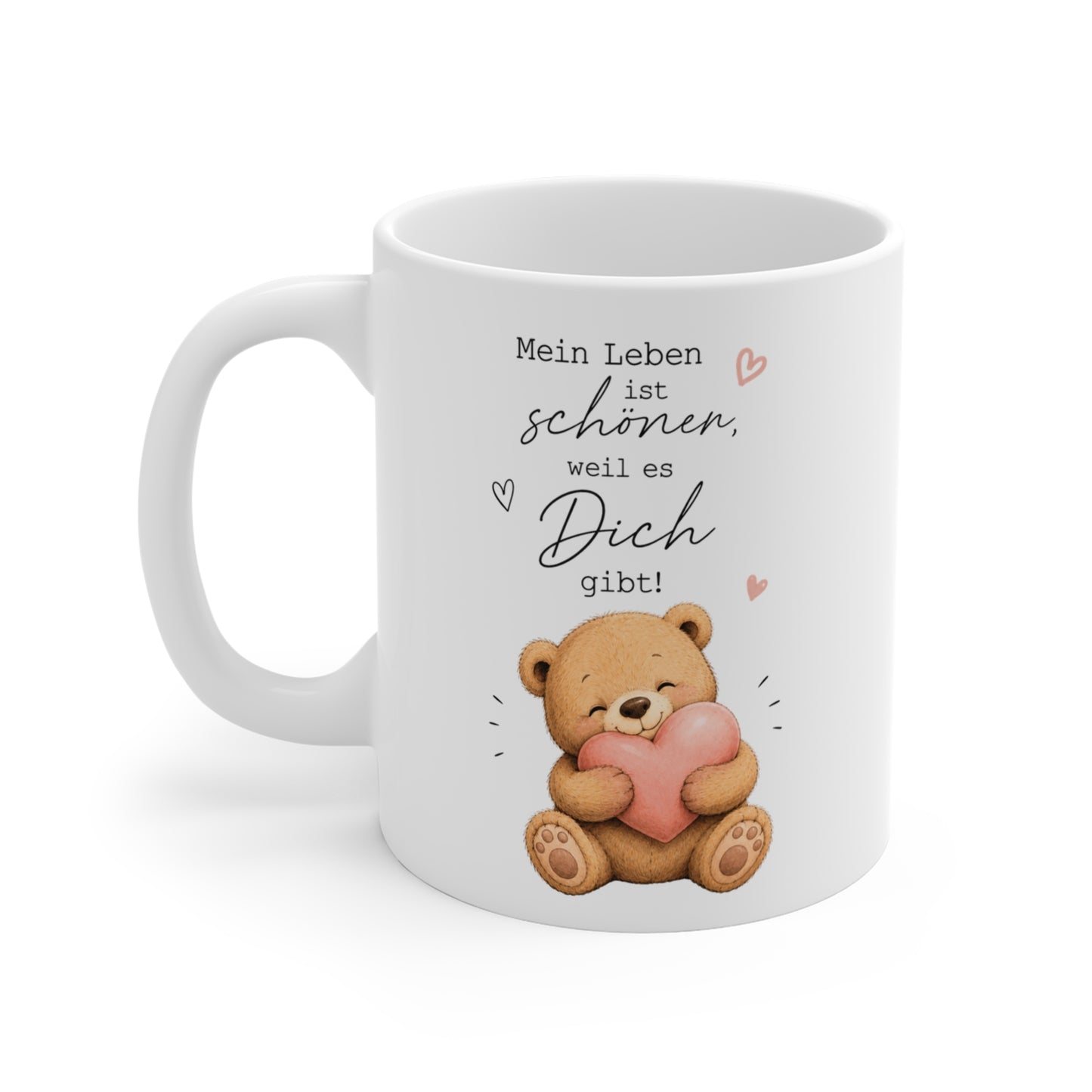 Geschenk Tasse für Partner Freundin Freund mit romantischem Spruch