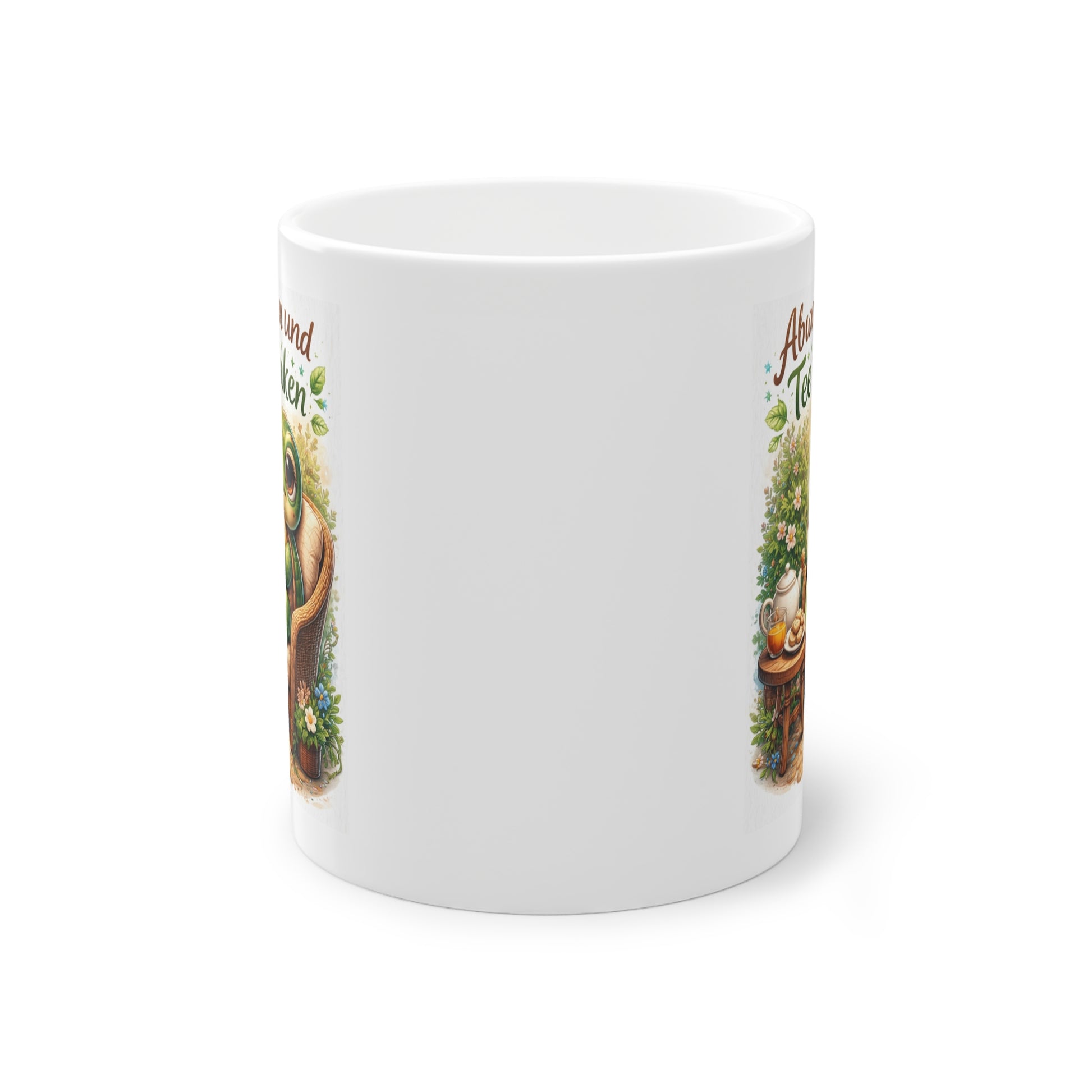 Tiermotiv Tasse mit Tee Spruch Geschenkidee