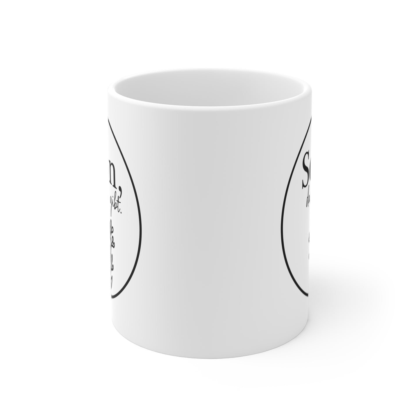 Schön, dass es dich gibt Tasse – Liebevolle Geschenkidee mit Blumenmotiv | Keramiktasse | Kaffeebecher | Geschenk für Lieblingsmenschen