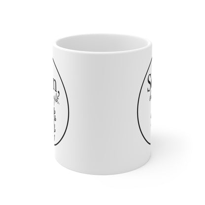 Schön, dass es dich gibt Tasse – Liebevolle Geschenkidee mit Blumenmotiv | Keramiktasse | Kaffeebecher | Geschenk für Lieblingsmenschen