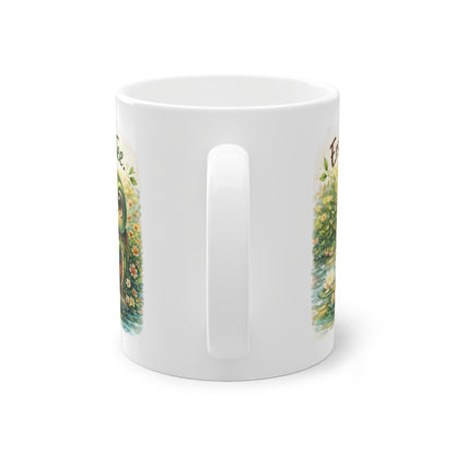 Tiermotiv Tasse mit Tee Spruch Geschenkidee