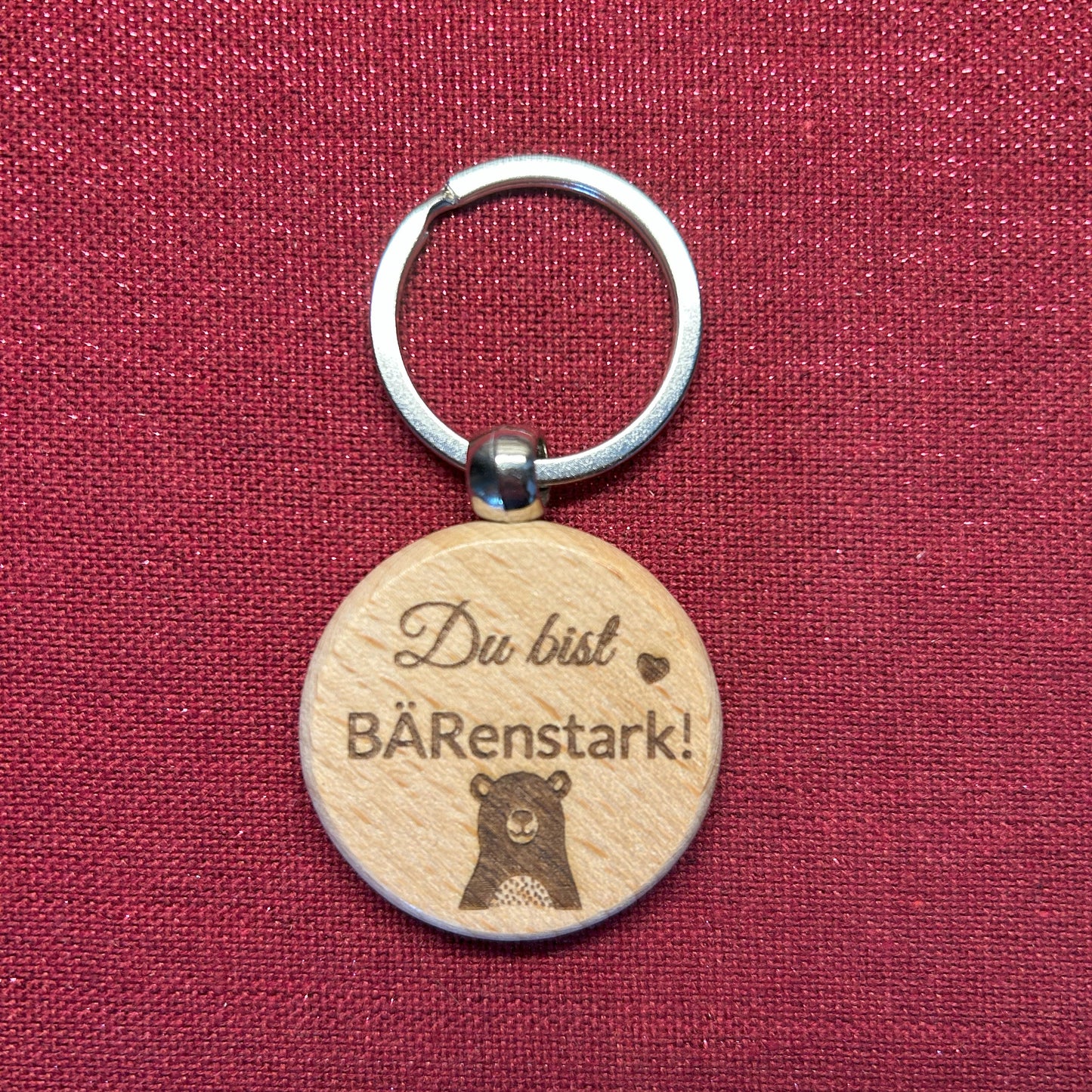 Schlüsselanhänger - „Du bist BÄRenstark!“