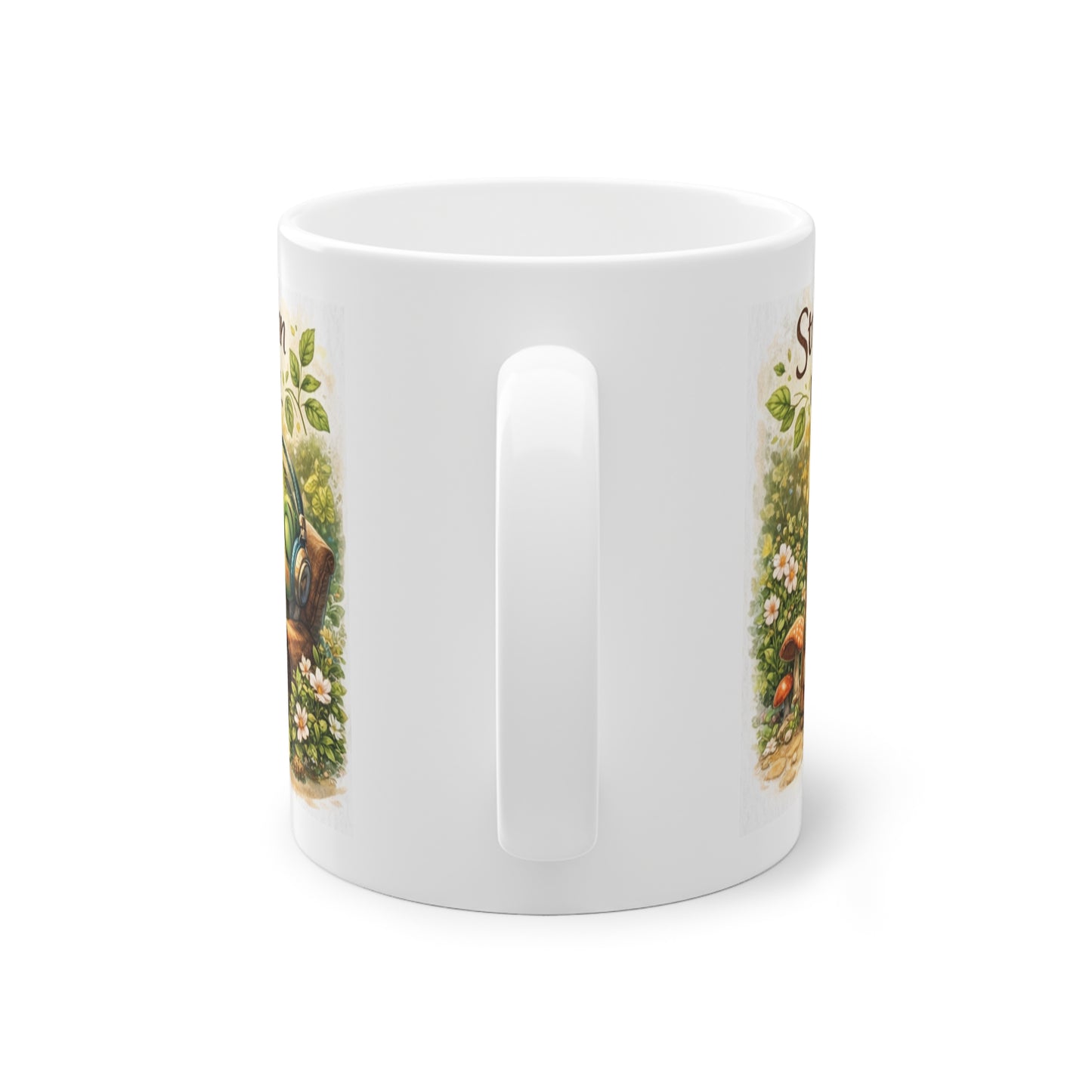 achtsamkeit tasse spruch stress kann warten