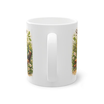 achtsamkeit tasse spruch stress kann warten
